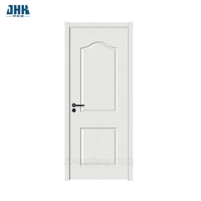 前门现代 MDF 面板木制白色底漆门